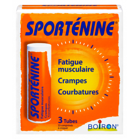 BOIRON Sporténine 3 Tubes 33 Comprimés à Croquer