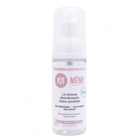 MÊME La Mousse Désinfectante Mains Sensibles 50ml