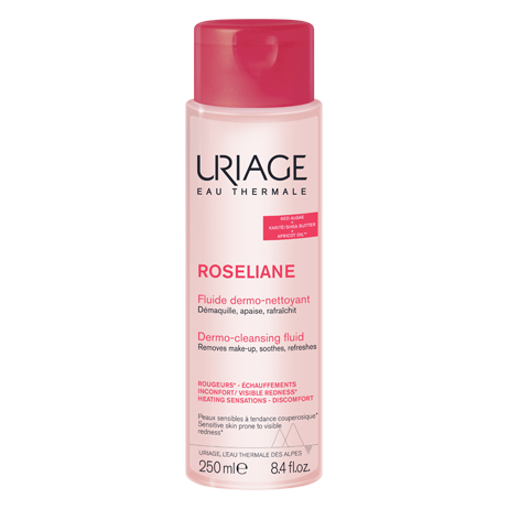 URIAGE Roséliane Fluide Dermo-Nettoyant 250ml
