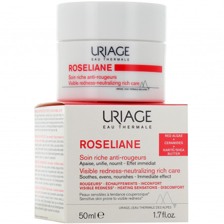 URIAGE Roséliane Soin Riche Anti-Rougeurs 50ml