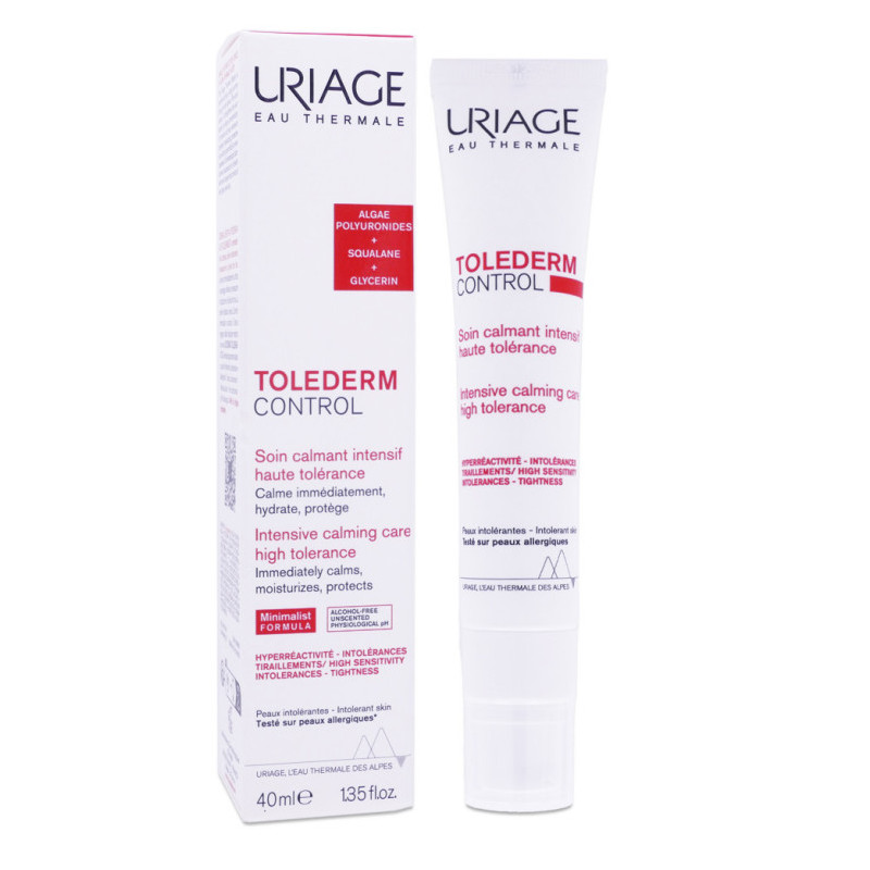URIAGE Toléderm Control Soin Calmant Intensif Haute Tolérance 40ml URIAGE Toléderm Control Soin Calmant Intensif Haute Tolérance 40ml