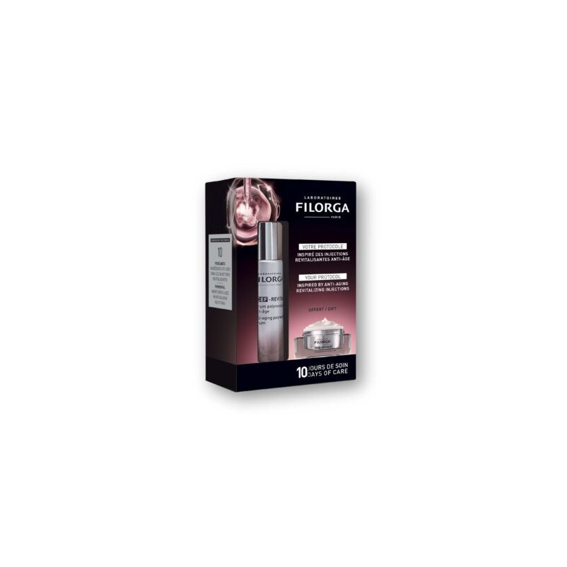 FILORGA Coffret NCEF-Revitalize Sérum Polyrevitalisant 30ml + Crème Polyrevitalisante 15ml OFFERTE FILORGA Coffret NCEF-Revitalize Sérum Polyrevitalisant 30ml + Crème Polyrevitalisante 15ml OFFERTE