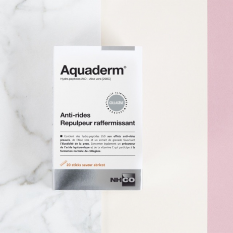 NHCO Aquaderm Anti-Rides Repulpeur Raffermissant au Collagène 20 Sticks