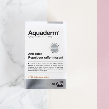 NHCO Aquaderm Anti-Rides Repulpeur Raffermissant au Collagène 20 Sticks