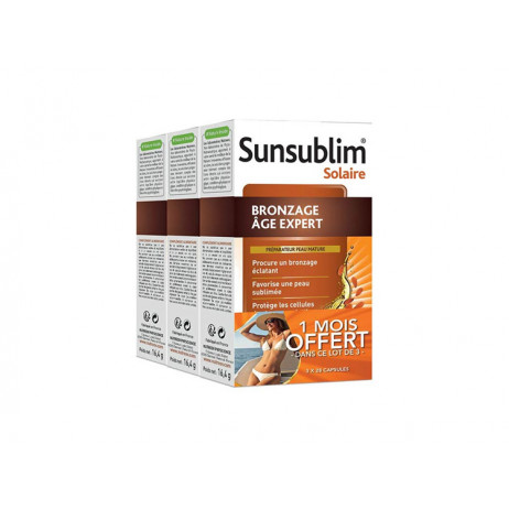 NUTREOV Sunsublim Solaire Bronzage Age Expert