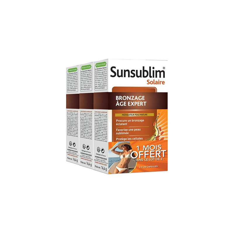 NUTREOV Sunsublim Solaire Bronzage Age Expert NUTREOV Sunsublim Solaire Bronzage Age Expert
