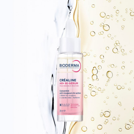 BIODERMA Créaline AR+ Bi-Sérum Concentré Anti-Rougeurs Bi-Action 30ml