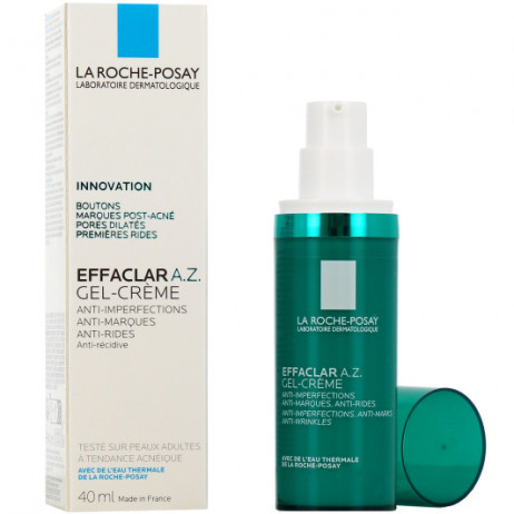 LA ROCHE-POSAY Effaclar A.Z. Gel-Crème Anti-Imperfections 40ml