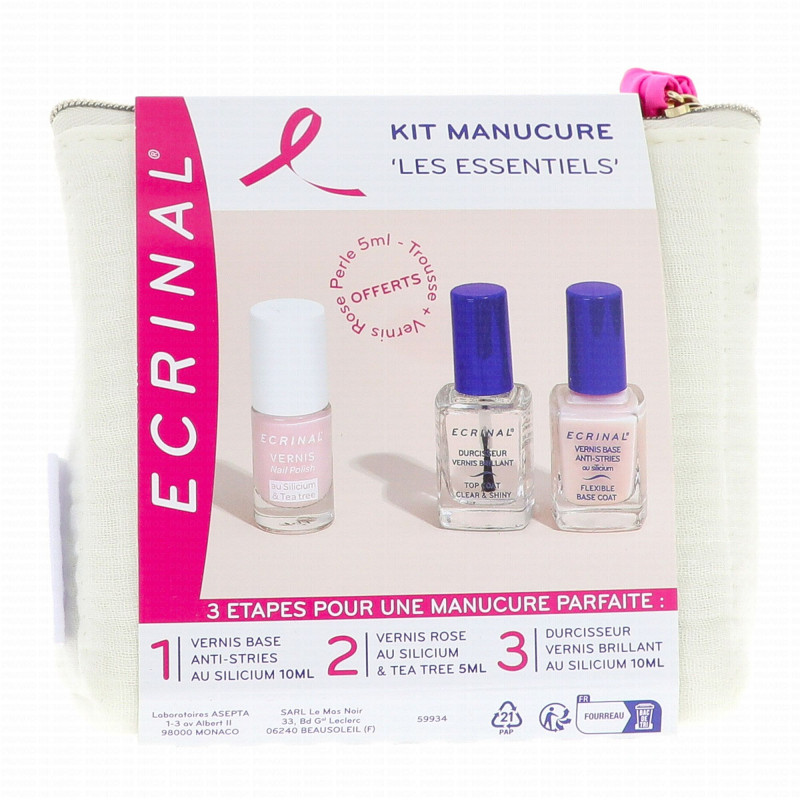 ECRINAL Kit Manucure Les Essentiels ECRINAL Kit Manucure Les Essentiels