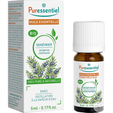 PURESSENTIEL Huile Essentielle BIO Genévrier 5ml