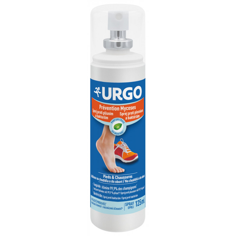 URGO Prévention Mycoses Pieds et Chaussures Spray 125ml URGO Prévention Mycoses Pieds et Chaussures Spray 125ml
