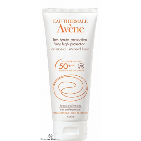 AVENE Très Haute Protection SPF50+ lait Minéral Peaux Intolérantes 100ml