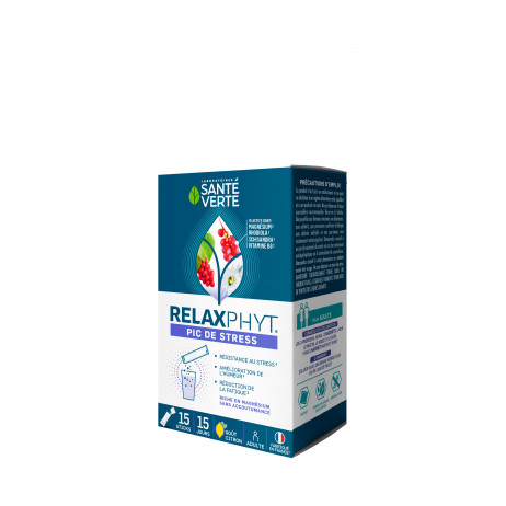 SANTE VERTE RelaxPhyt Pic de Stress 15 sticks