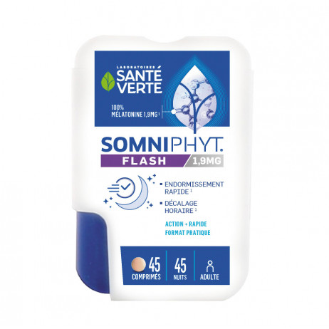 SANTE VERTE SomniPhyt Flash 1.9mg 45 Comprimés Orodispersibles
