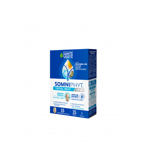 SANTE VERTE SomniPhyt Total Nuit LP 8h 1.9mg 15 comprimes