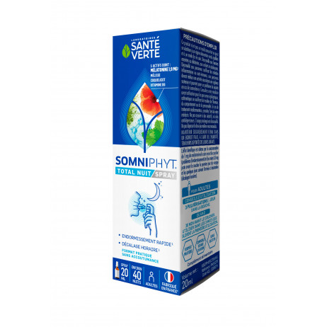 SANTE VERTE SomniPhyt Total Nuit Spray 1.9mg Spray Buccal 20ml