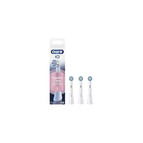 ORAL B iO Brossettes Gentle Care pour Brosse à Dents Electrique x3