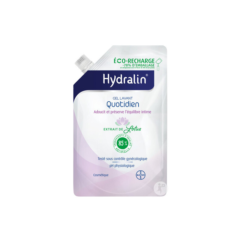 HYDRALIN Recharge Gel Lavant Quotidien 400ml HYDRALIN Recharge Gel Lavant Quotidien 400ml