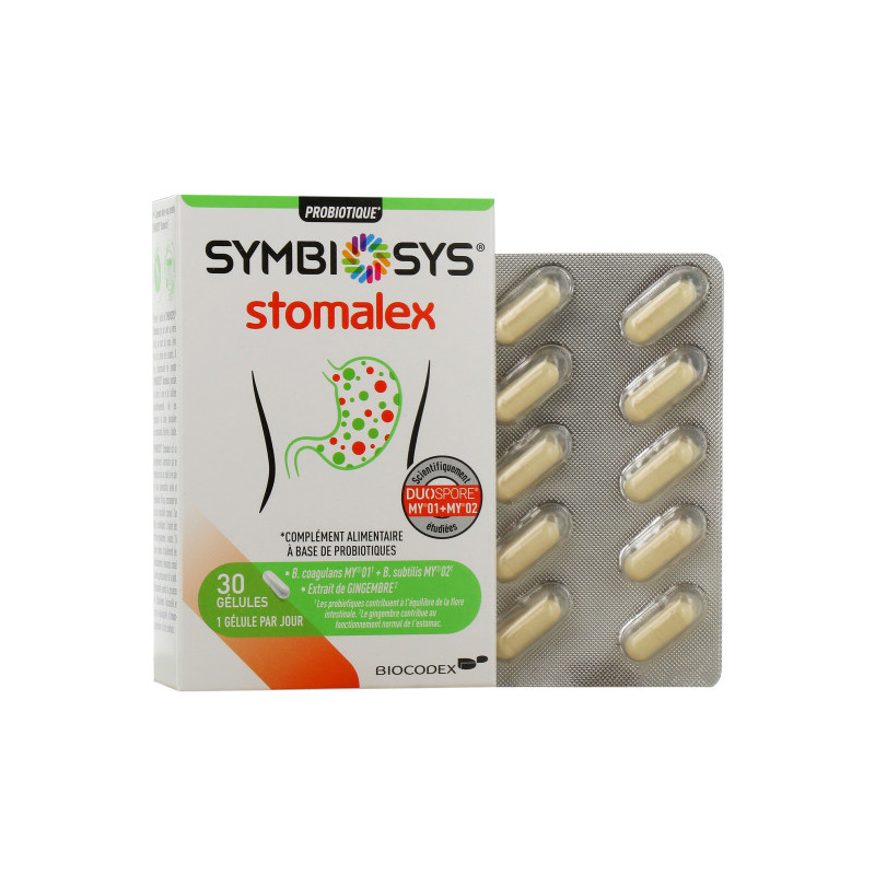 SYMBIOSYS Stomalex 30 Gélules SYMBIOSYS Stomalex 30 Gélules
