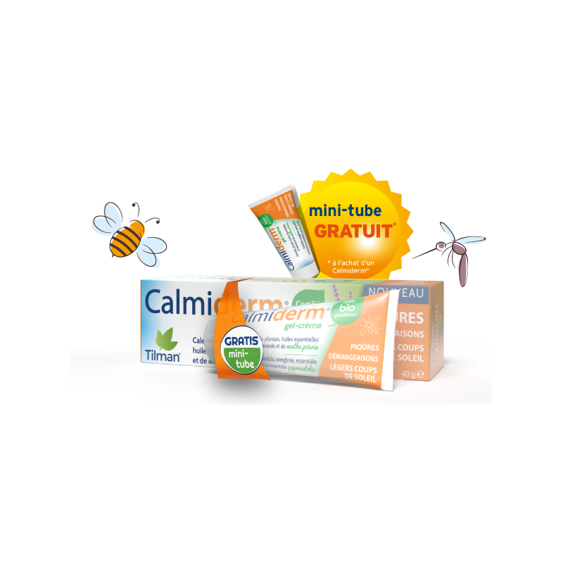 CALMIDERM Gel-Crème 40g + 1 Tube 15g OFFERT CALMIDERM Gel-Crème 40g + 1 Tube 15g OFFERT