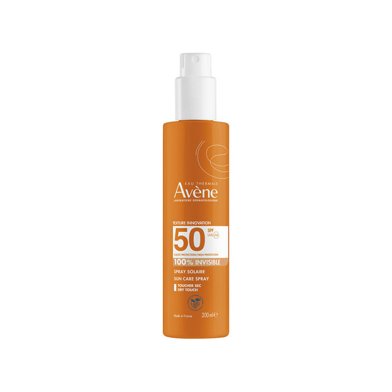 AVENE Spray Solaire 100% Invisible SPF50 Toucher Sec 200ml
