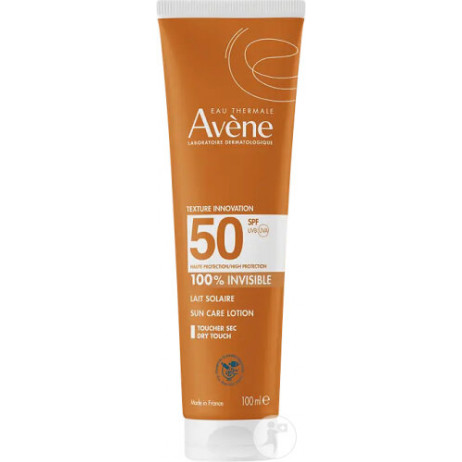 AVENE Lait Solaire 100% Invisible SPF50 100ml