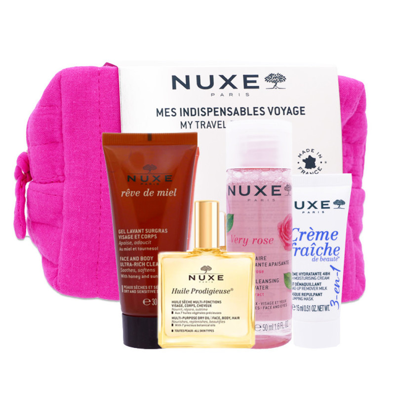 NUXE Trousse Mes Indispensables Voyage NUXE Trousse Mes Indispensables Voyage