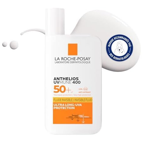LA ROCHE-POSAY Anthelios UVMune 400 Fluide Invisible SPF50+ 50ml