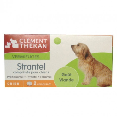 CLEMENT THEKAN Strantel vermifuge chien