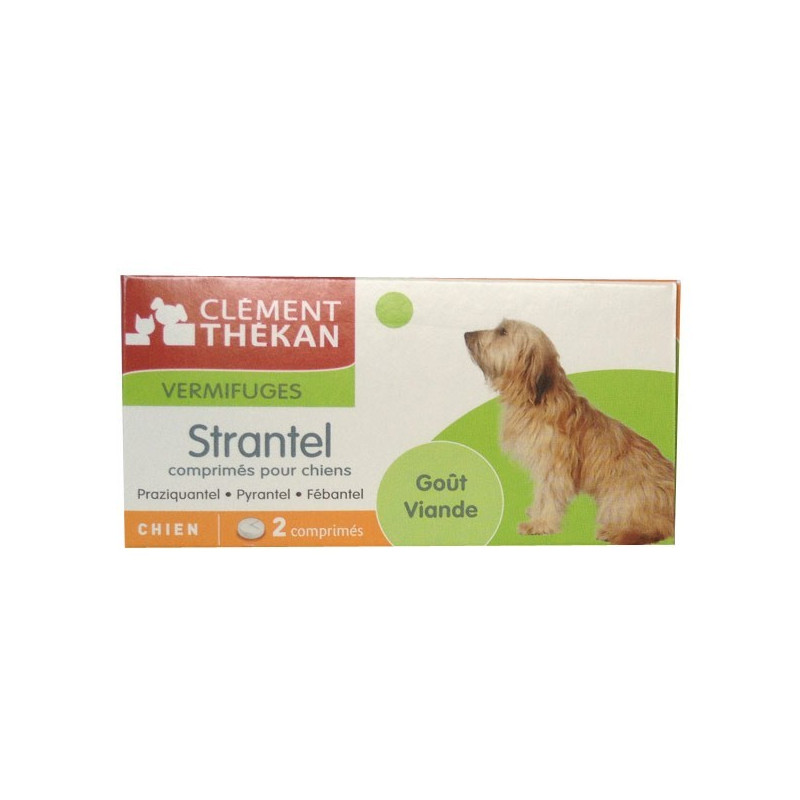 CLEMENT THEKAN Strantel vermifuge chien