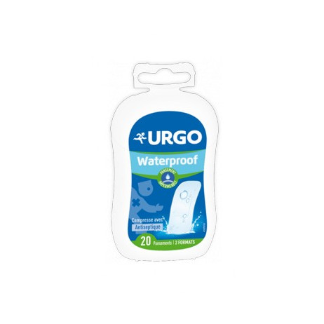 URGO Waterproof imperméable 20 pansements 2 formats