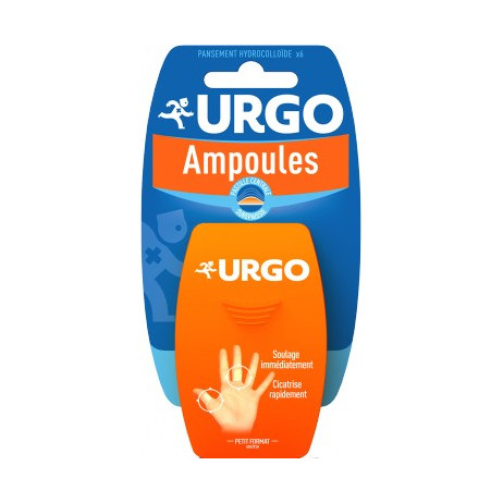 URGO Ampoules traitement doigt/orteil 6 pansements