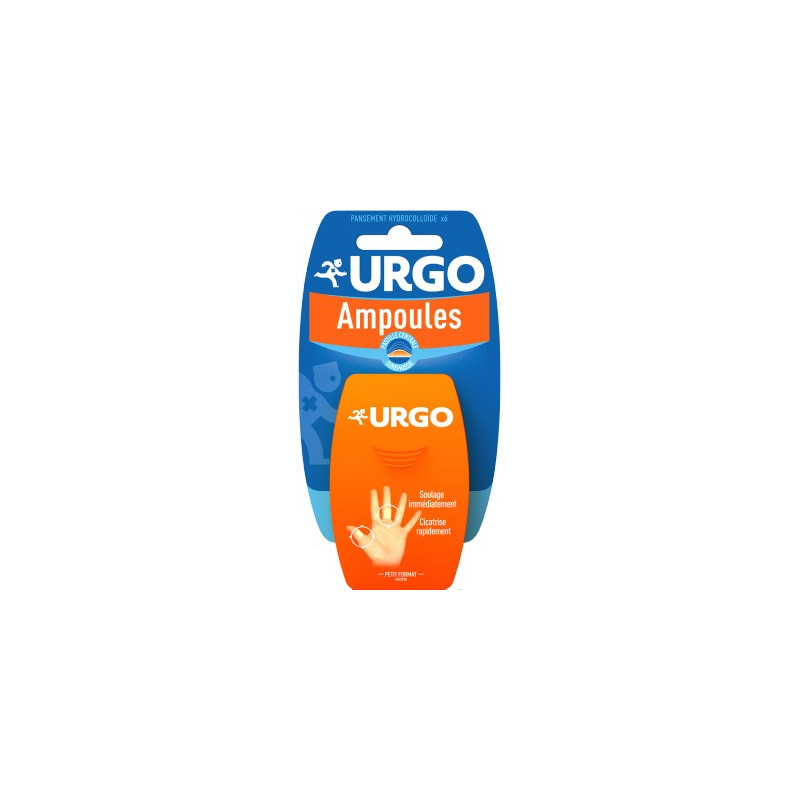 URGO Ampoules traitement doigt/orteil 6 pansements URGO Ampoules traitement doigt/orteil 6 pansements