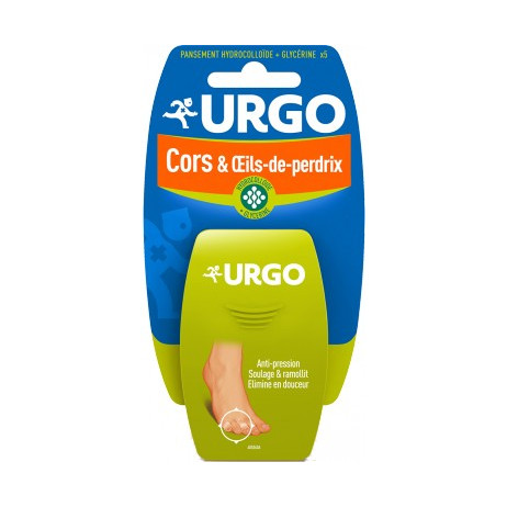 URGO Cors et oeils-de-predrix 5 pansements