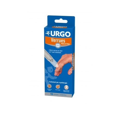 URGO Verrues mains et pieds 15 traitements