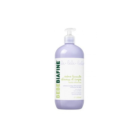 BEBEBIAFINE crème lavante cheveux et corps 500ml