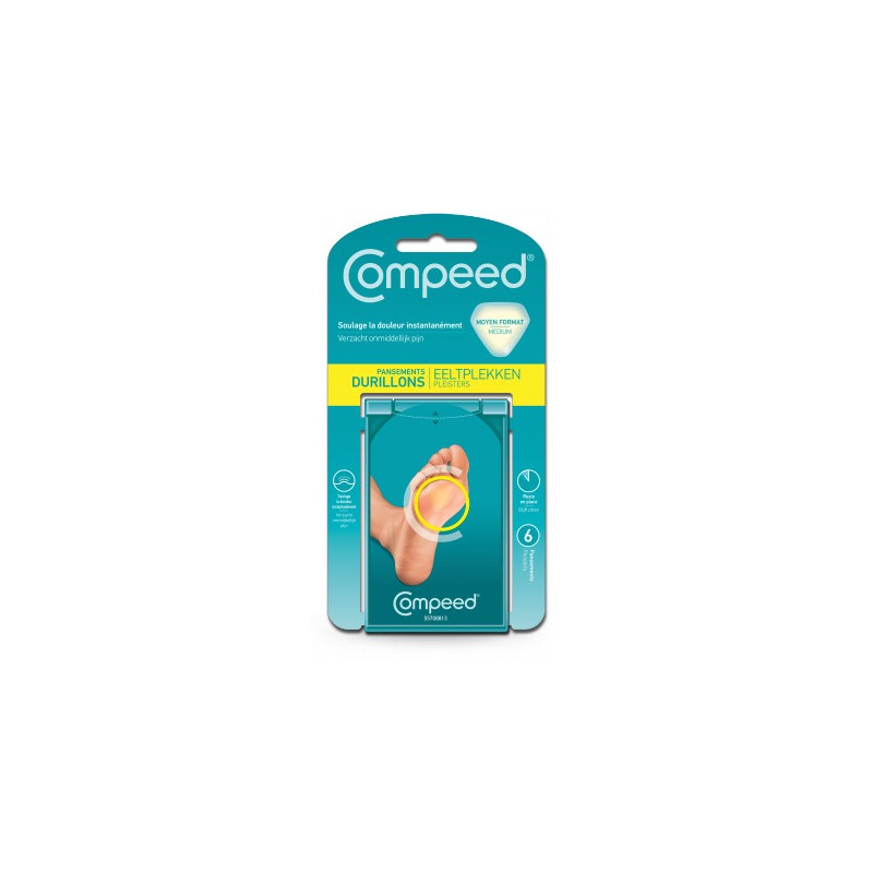 COMPEED pansements durillons x6 COMPEED pansements durillons x6