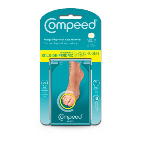COMPEED pansements oeils-de-perdrix x10