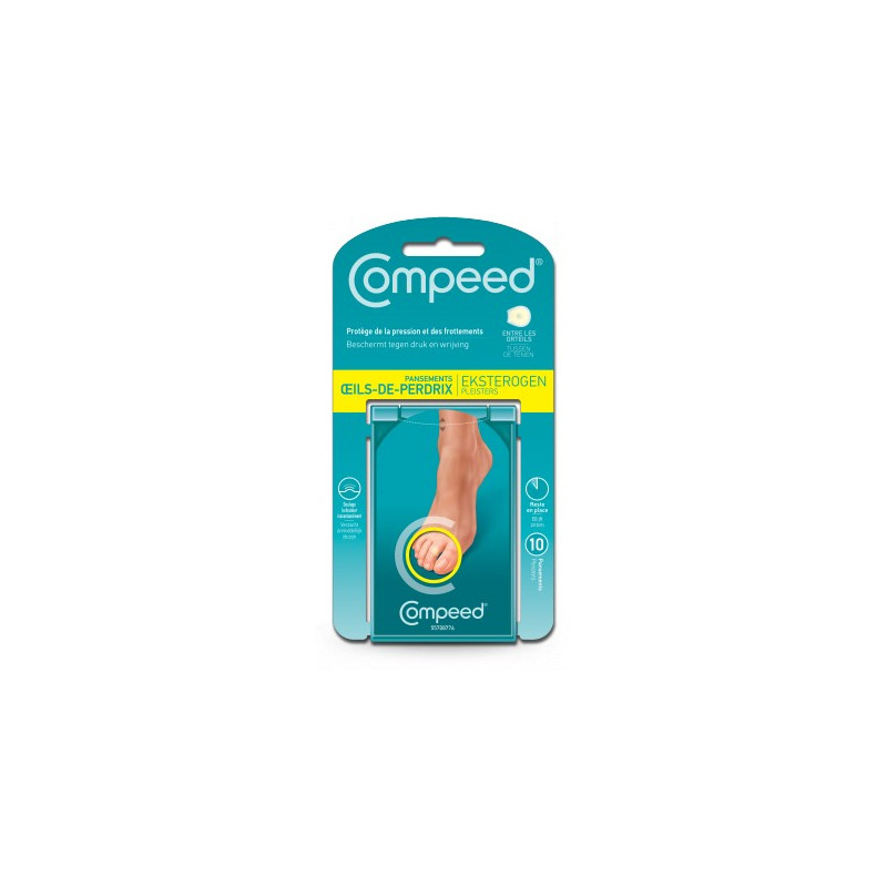 COMPEED pansements oeils-de-perdrix x10