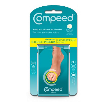 COMPEED pansements oeils-de-perdrix x10