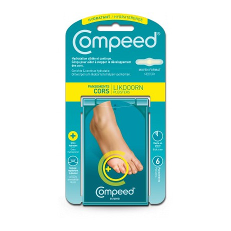 COMPEED pansements cors hydratants x8