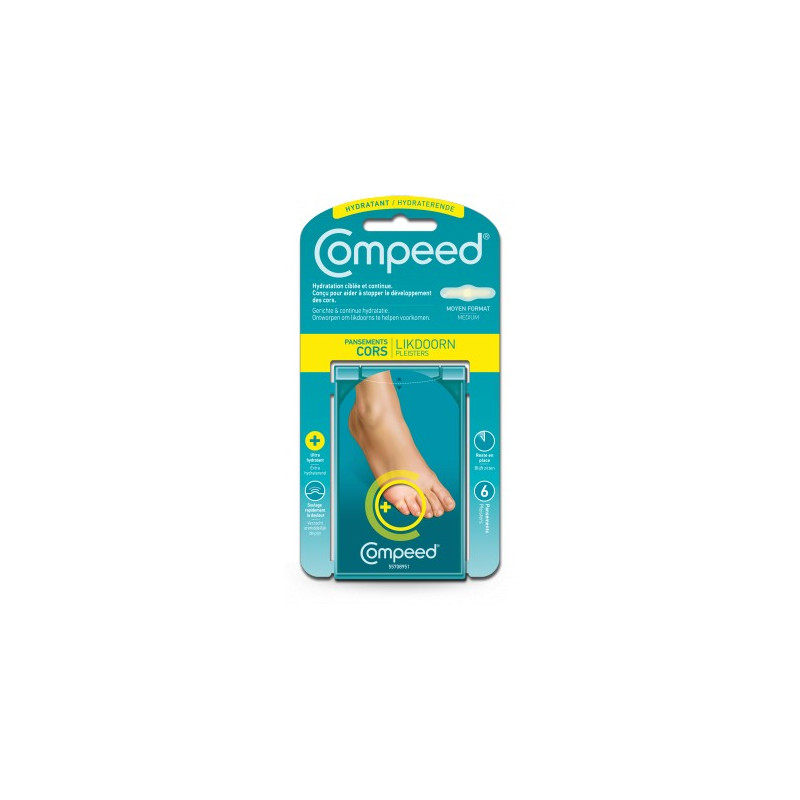 COMPEED pansements cors hydratants x8 COMPEED pansements cors hydratants x8