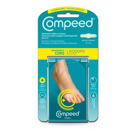 COMPEED pansements cors hydratants x8