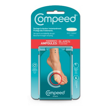 COMPEED pansements ampoules côté du pied x6