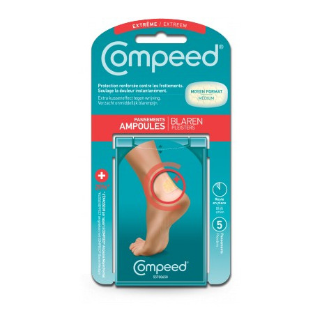 COMPEED pansements ampoules talons extrême x5