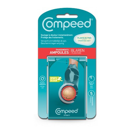 COMPEED pansements ampoules plante du pied x5