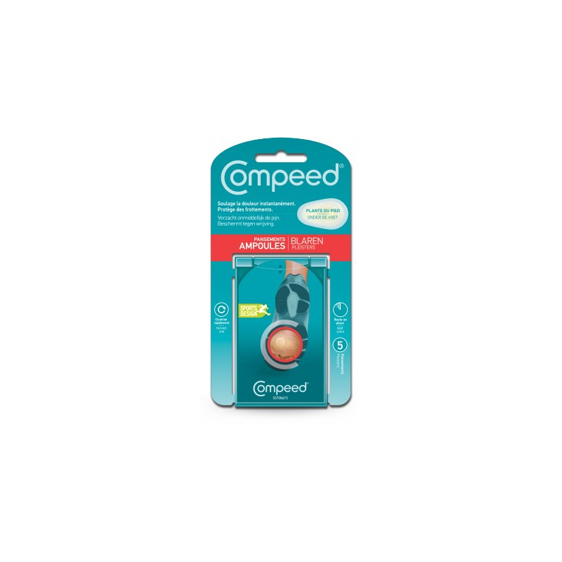 COMPEED pansements ampoules plante du pied x5