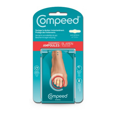 COMPEED pansements ampoules orteils x8