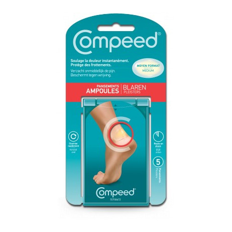 COMPEED pansements ampoules talon x5