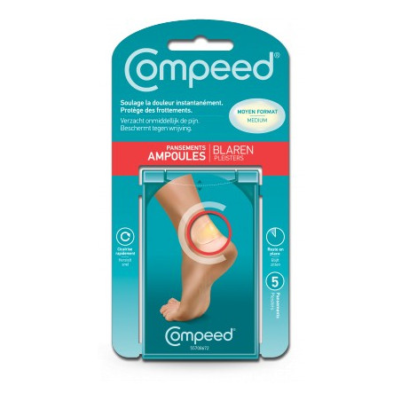COMPEED pansements ampoules talon x5